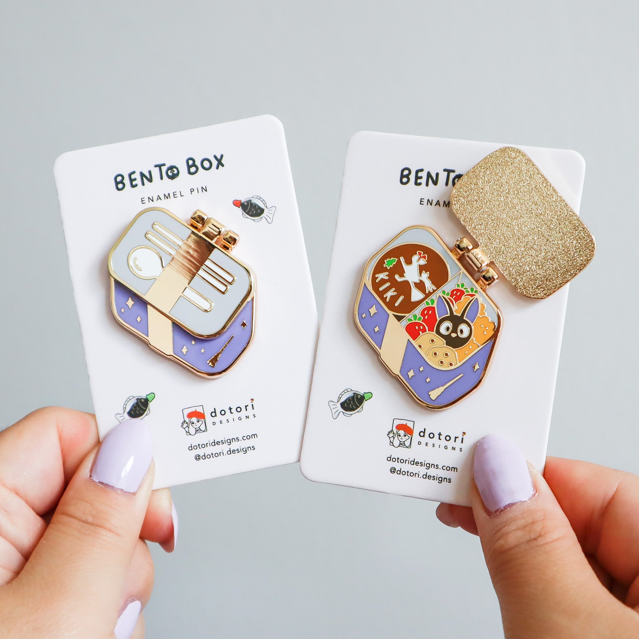 Kiki's Delivery Service Bento Box Enamel Pin – dotori designs