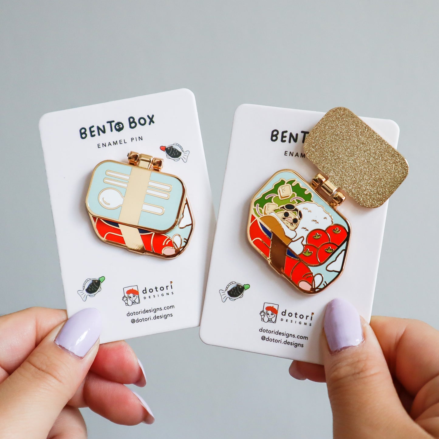 Porco Rosso Bento Box Enamel Pin