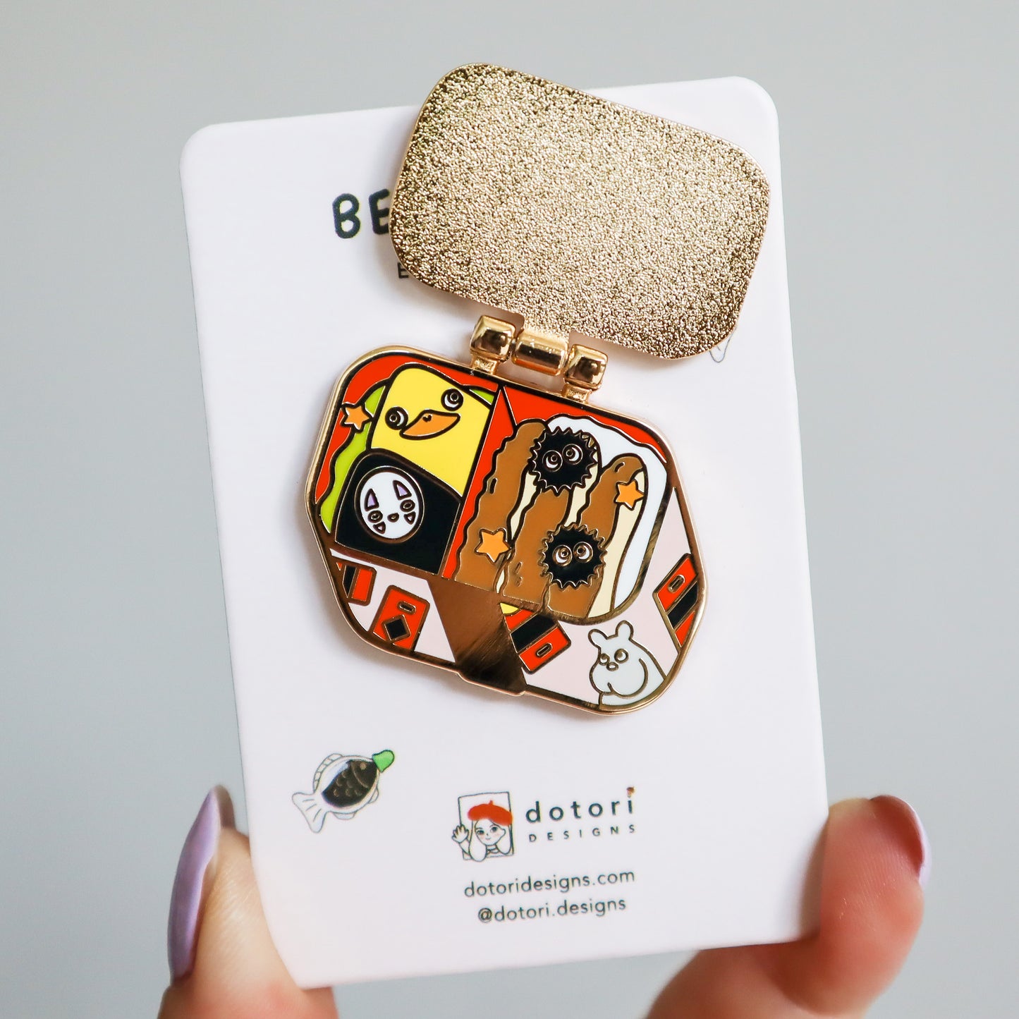 Spirited Away Bento Box Enamel Pin