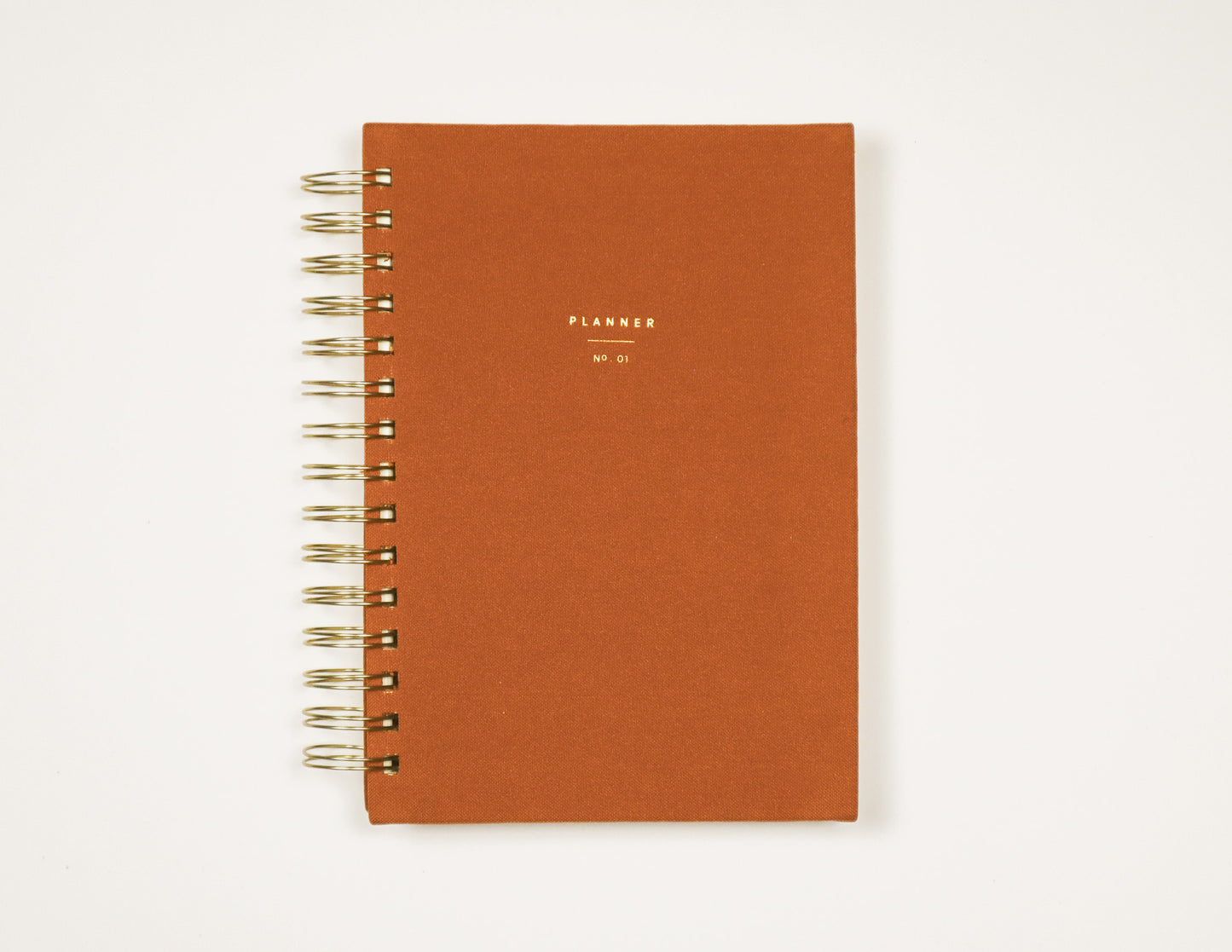 Undated Weekly Planner in Terracotta
