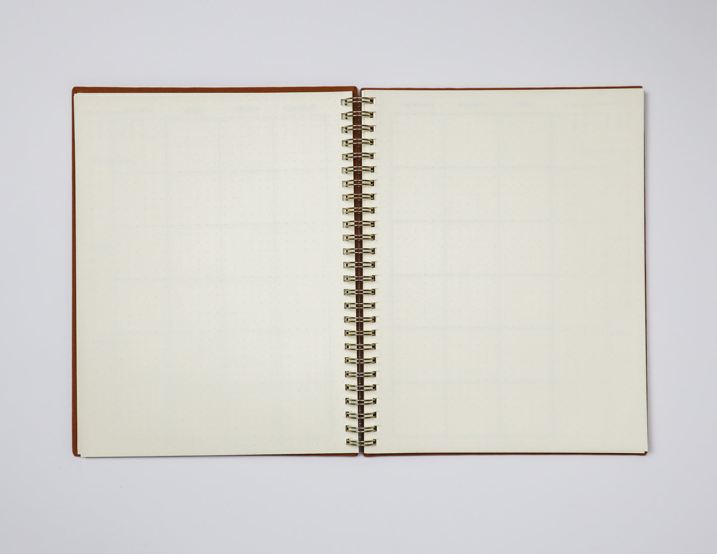 Undated Monthly Planner in Terracotta