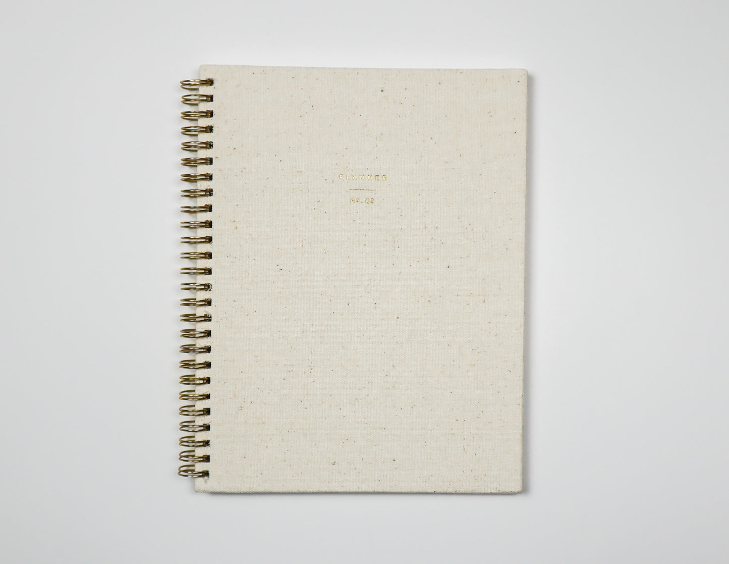 Undated Monthly Planner in Cream