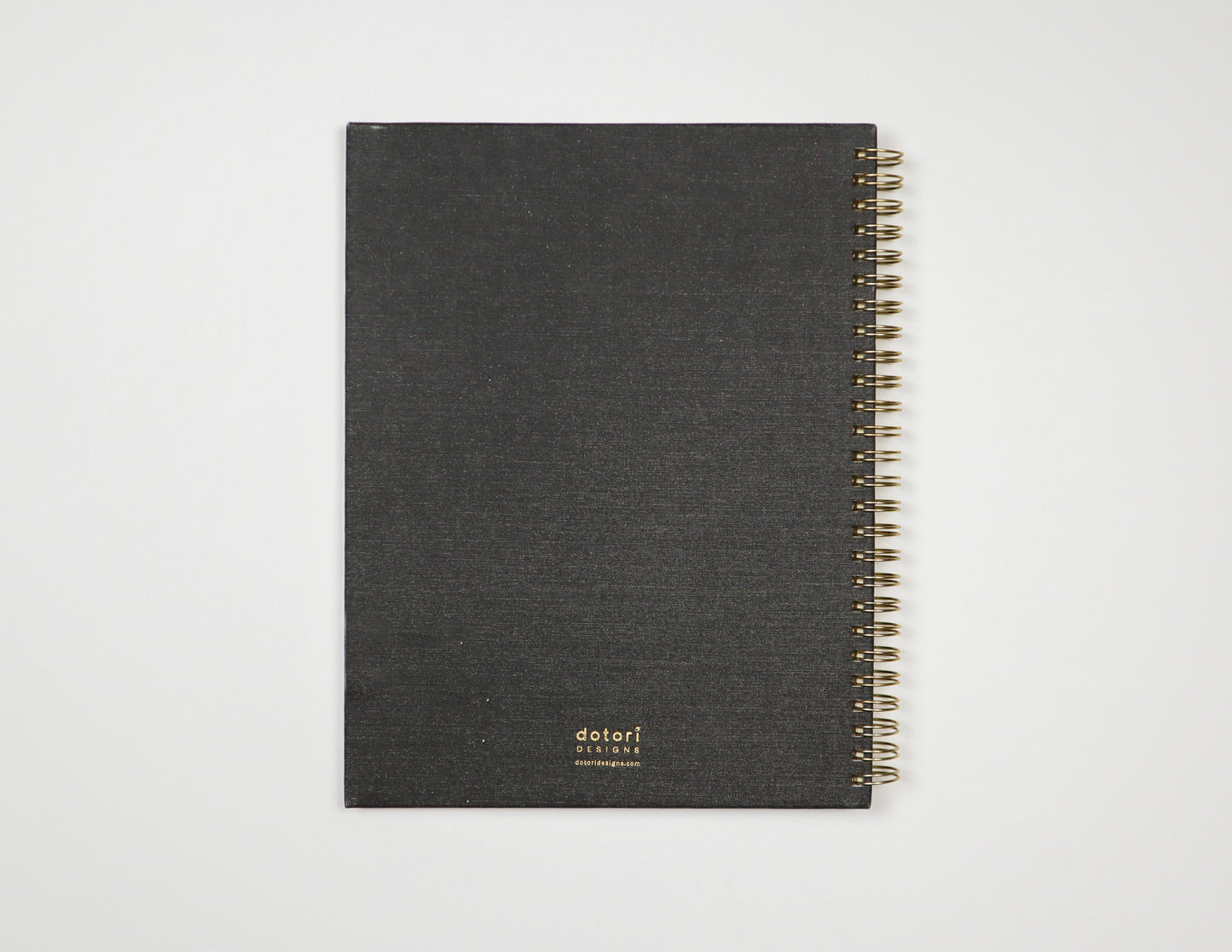 Undated Monthly Planner in Charcoal