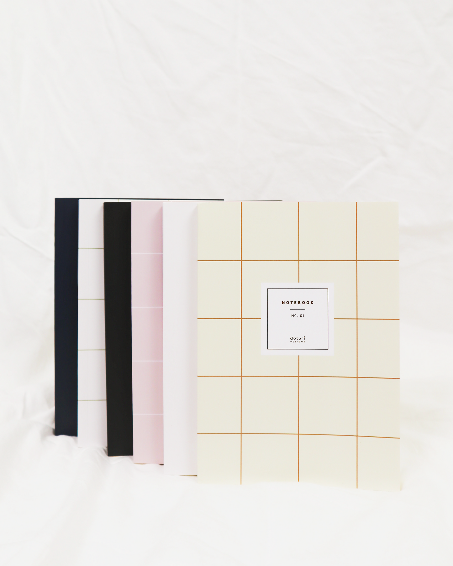Ruled Notebook with Gold Foil
