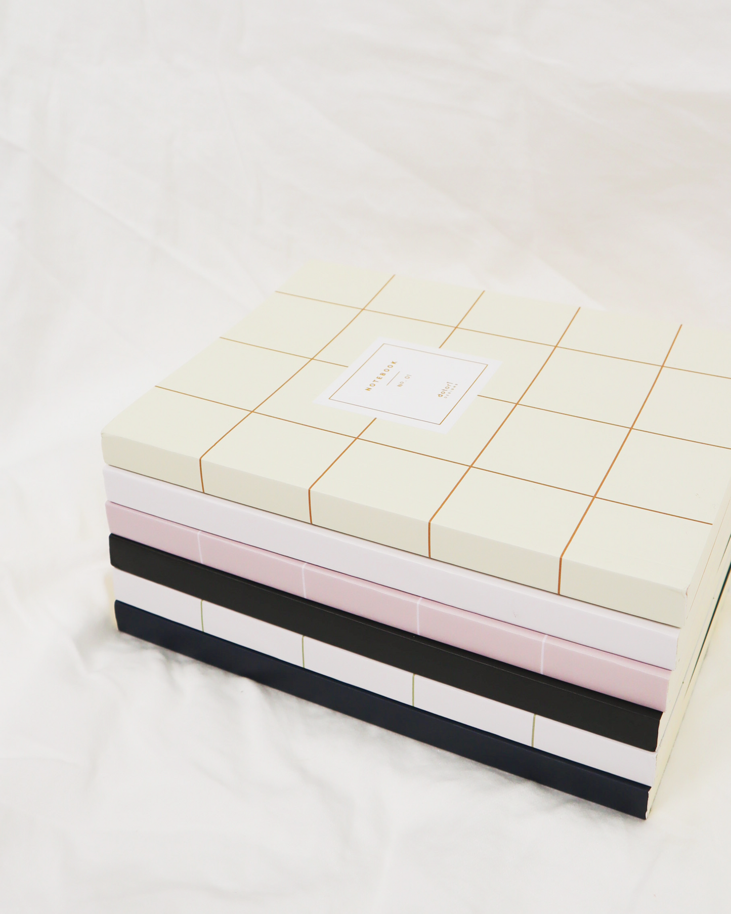 Ruled Notebook with Gold Foil