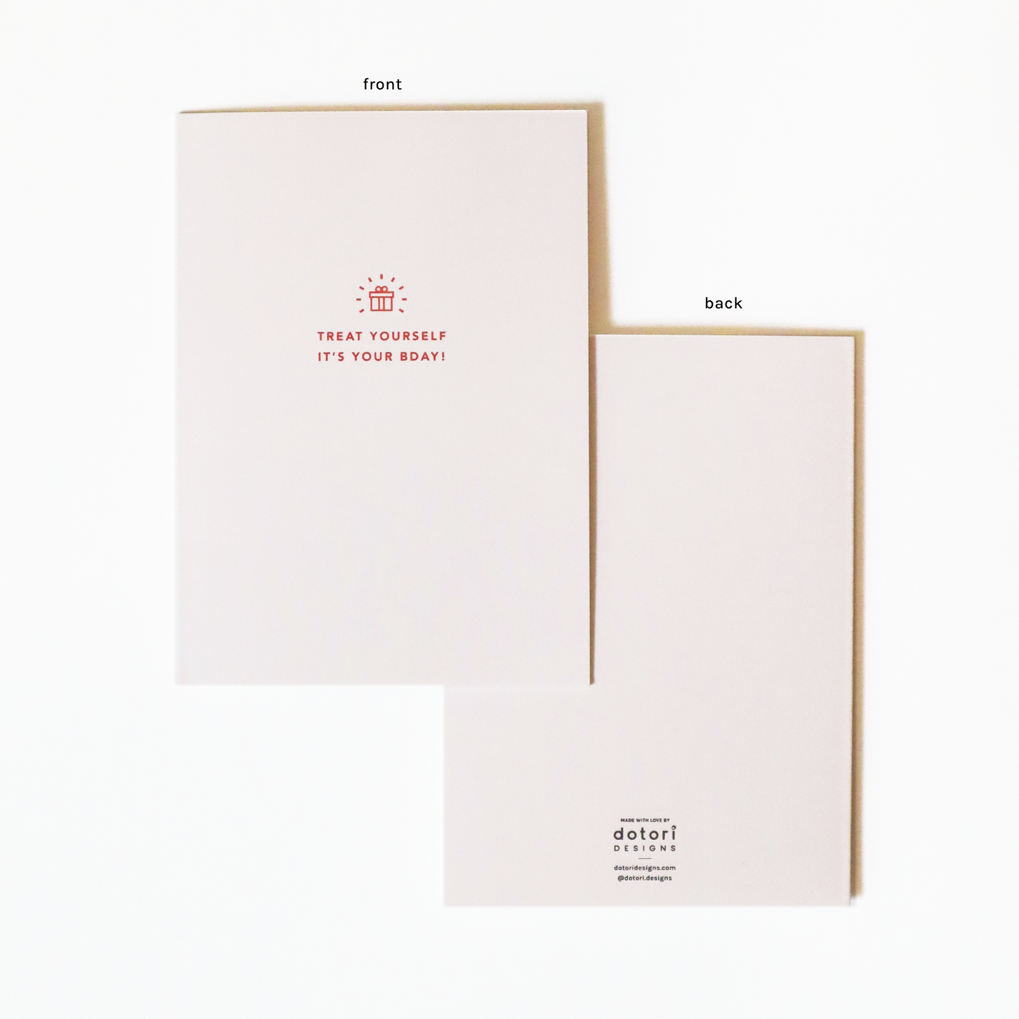 Treat Yourself It's Your Bday! | Happy Birthday Card