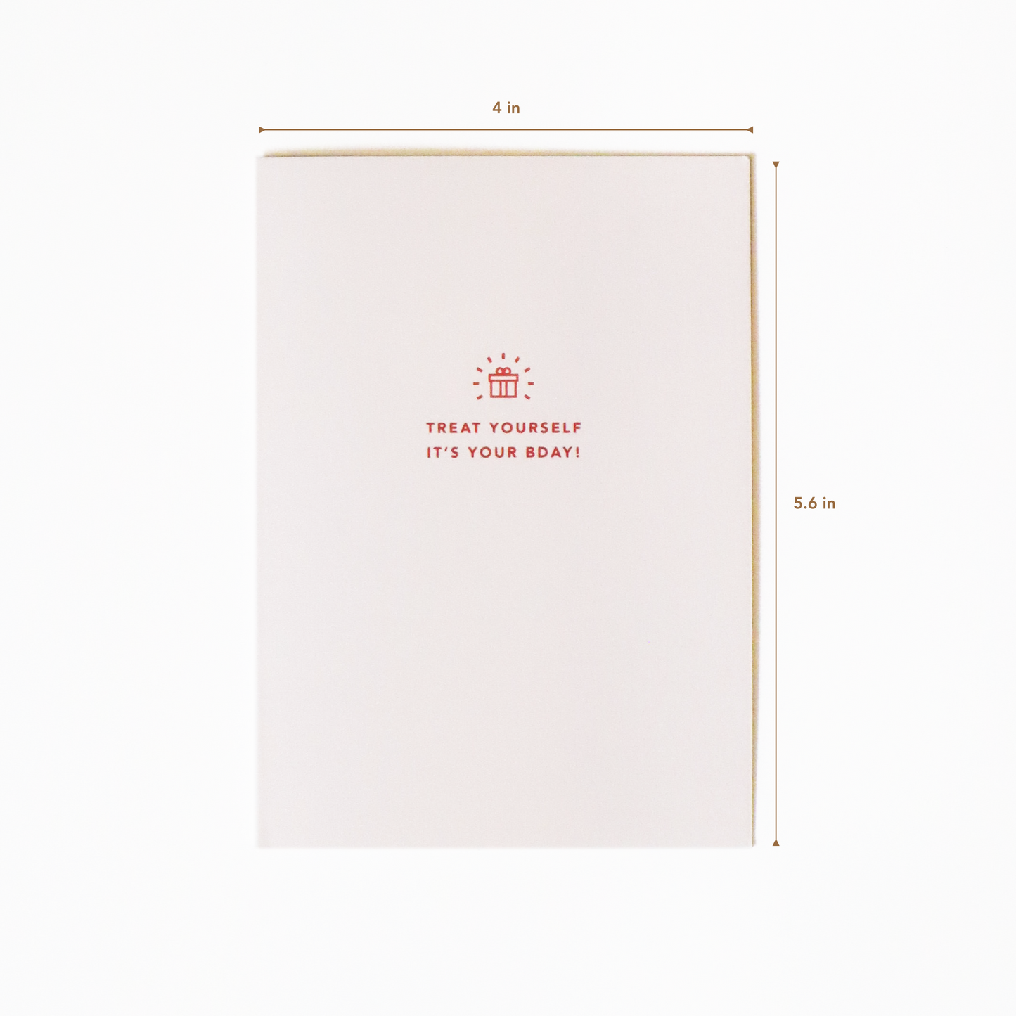Treat Yourself It's Your Bday! | Happy Birthday Card