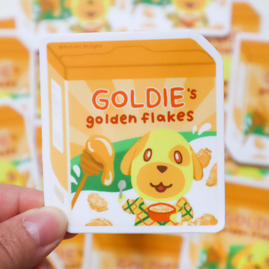 Goldie from Animal Crossing Sticker