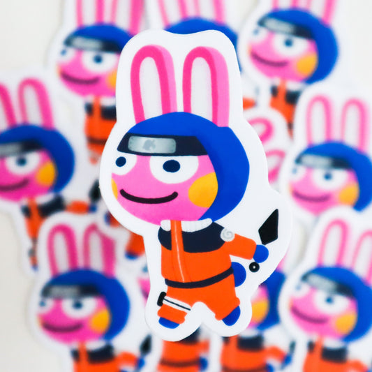 Snake from Animal Crossing Sticker