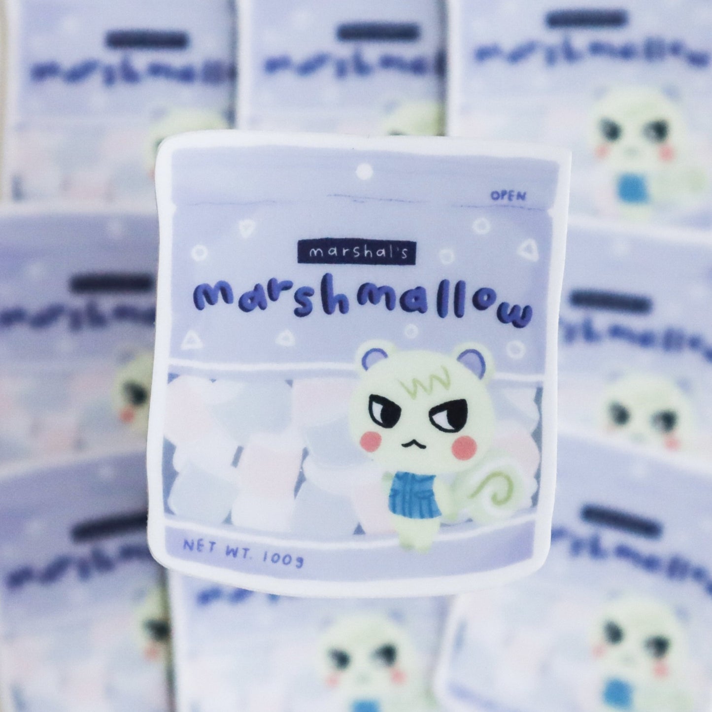 Marshal from Animal Crossing Sticker