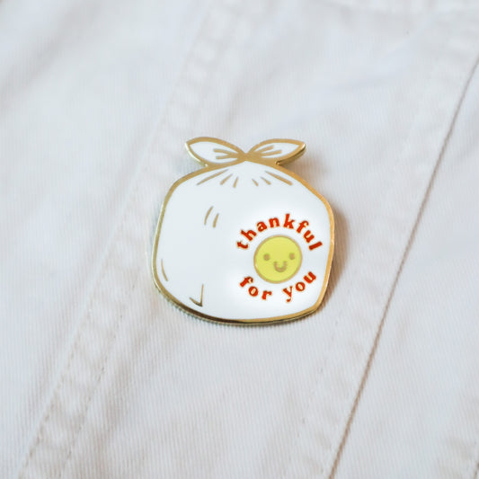 Thankful for You Enamel Pin