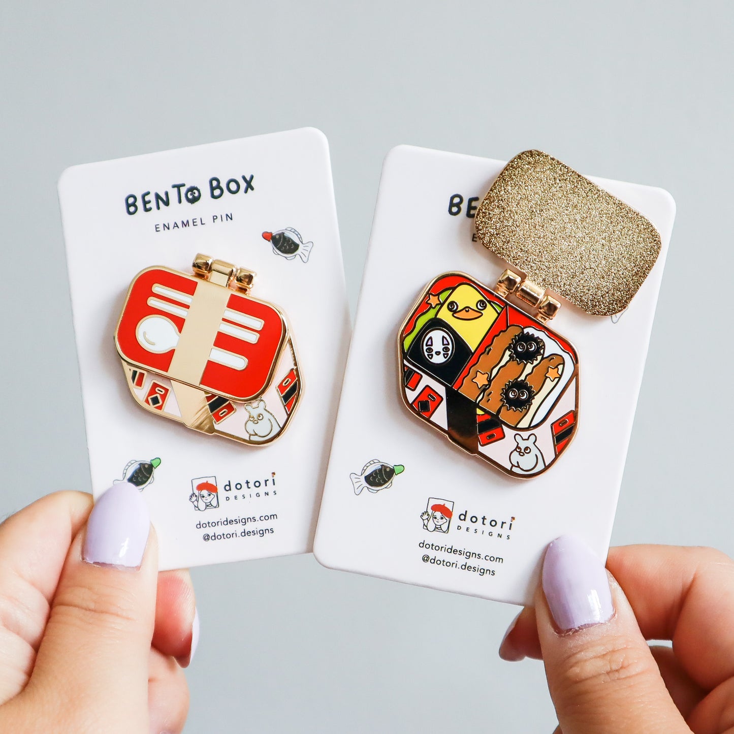 Spirited Away Bento Box Enamel Pin