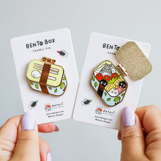 My Neighbor Totoro Bento Box Enamel Pin