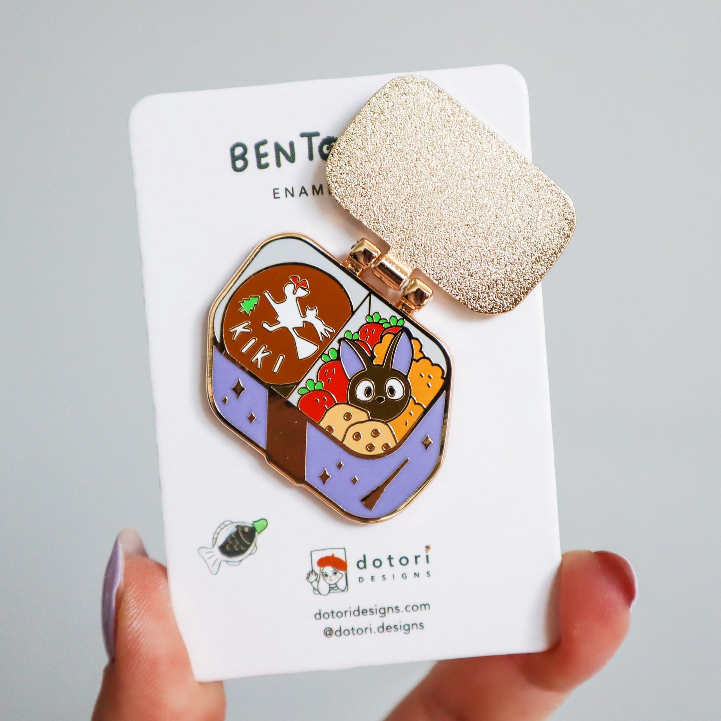 Kiki's Delivery Service Bento Box Enamel Pin