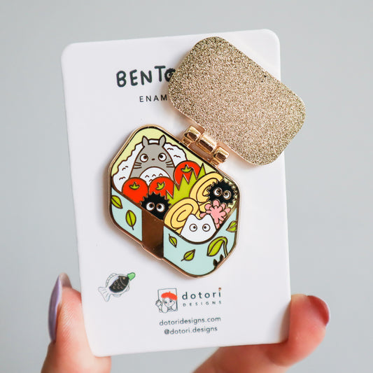 My Neighbor Totoro Bento Box Enamel Pin