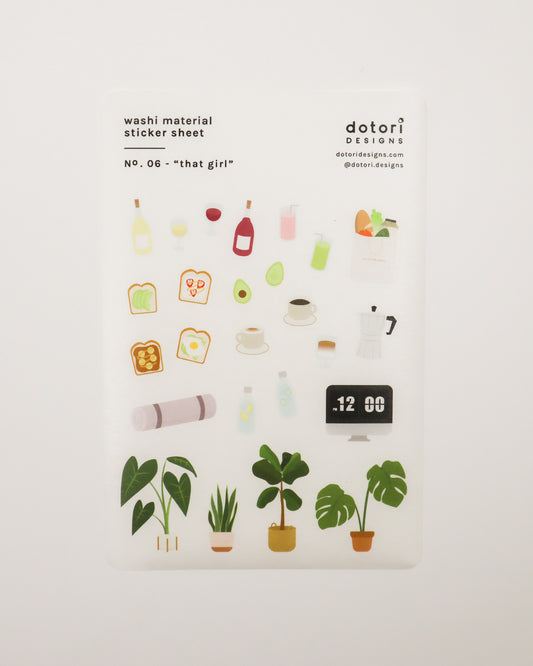 That Girl Sticker Sheet