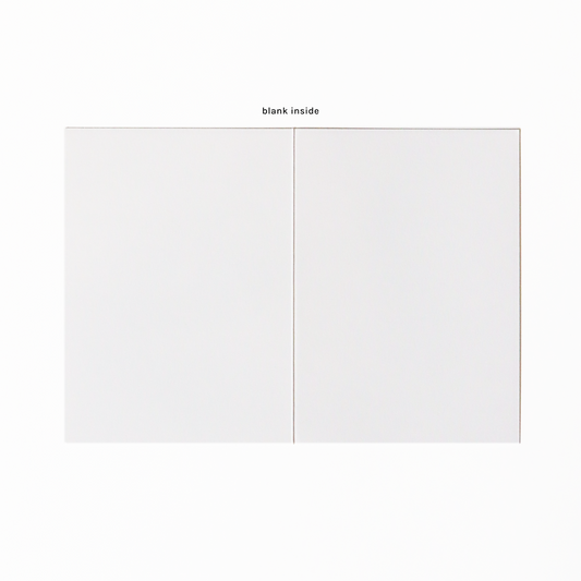 Gold-foiled Happy Holiday Card